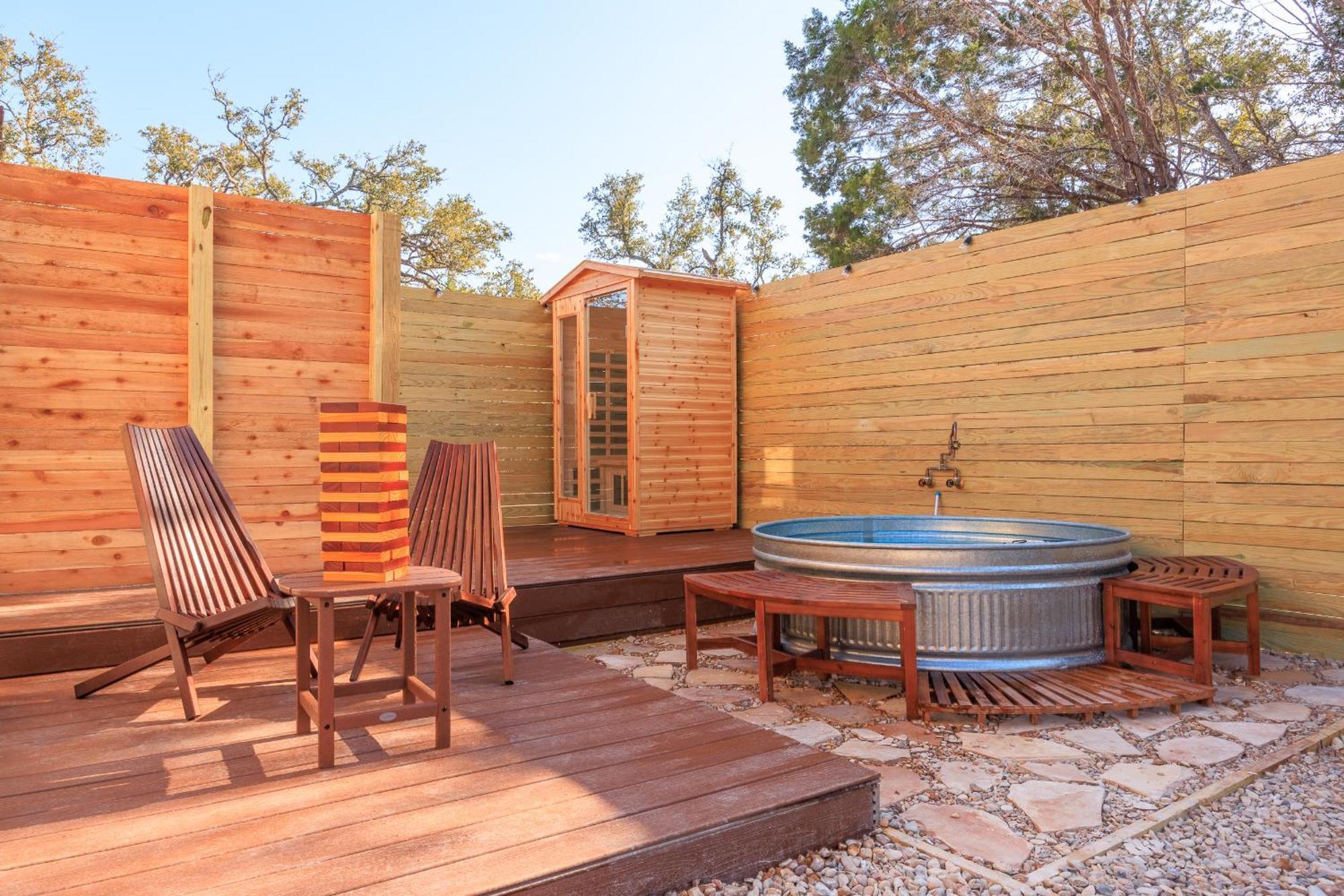 ווימברלי Romantic Luxury Retreat Hot Cold Pool & Sauna מראה חיצוני תמונה